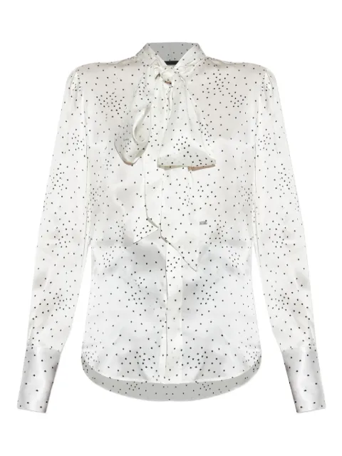 DSQUARED2 puff-sleeve polka-dot blouse