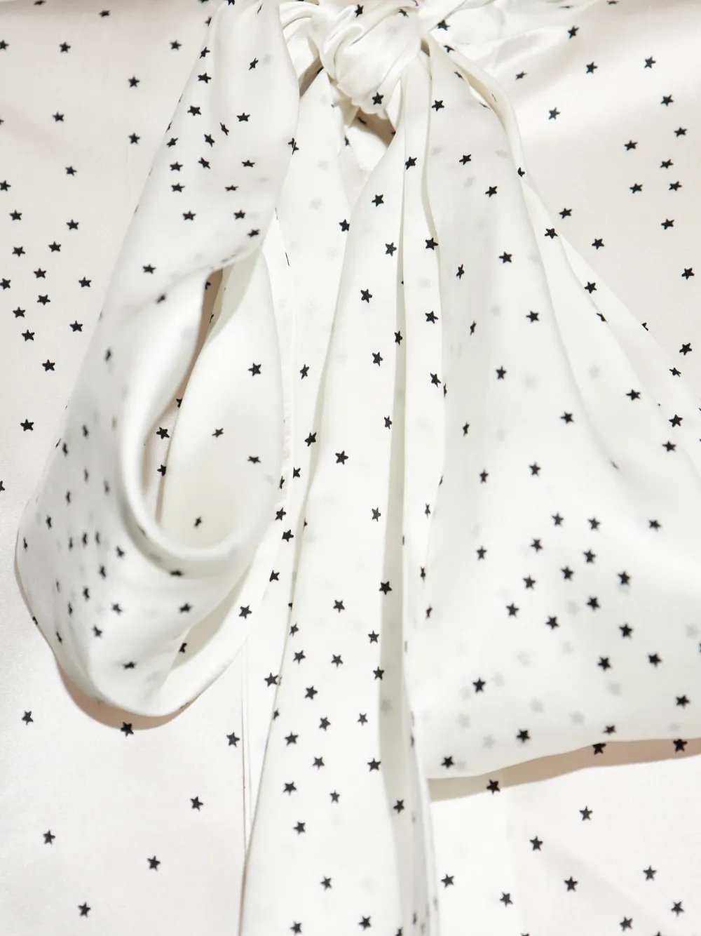 Dsquared2 Puff-sleeve Polka-dot Blouse In White
