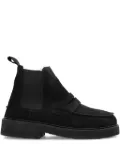 Inuikii elastic-panel penny-strap boots - Black