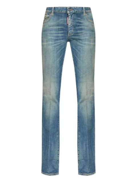 DSQUARED2 faded-wash jeans