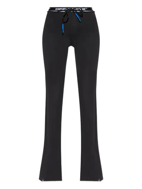 Off-White drawstring split-hem trousers