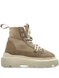Inuikii Matilda lace-up platform boots - Neutrals