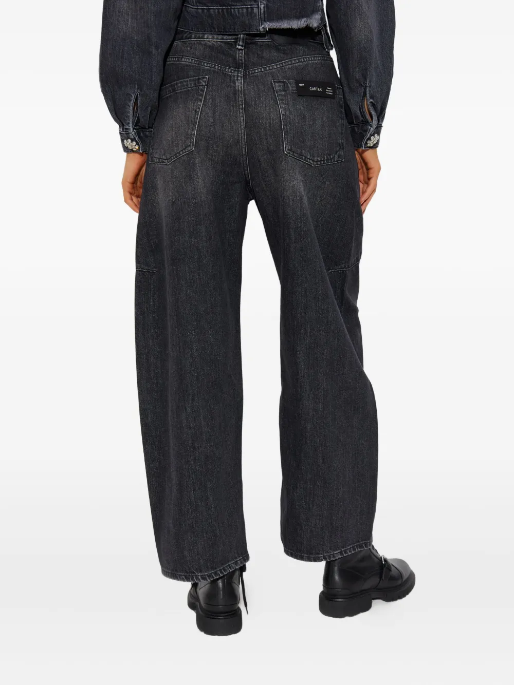 AllSaints Carter broek Zwart