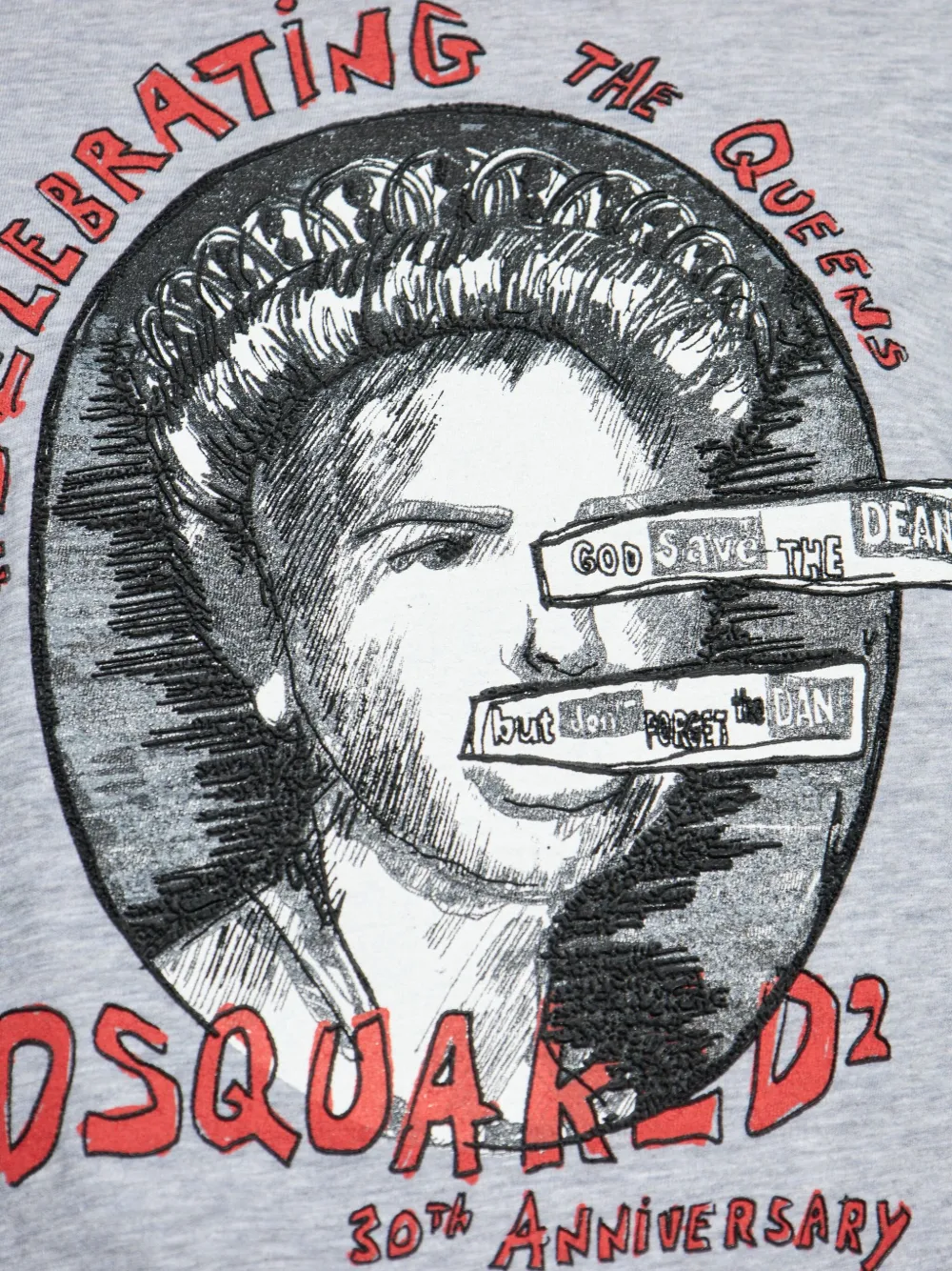 DSQUARED2 Katoenen T-shirt Grijs