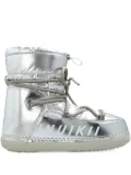 Inuikii Mountain quilted metallic snow boots - Silver