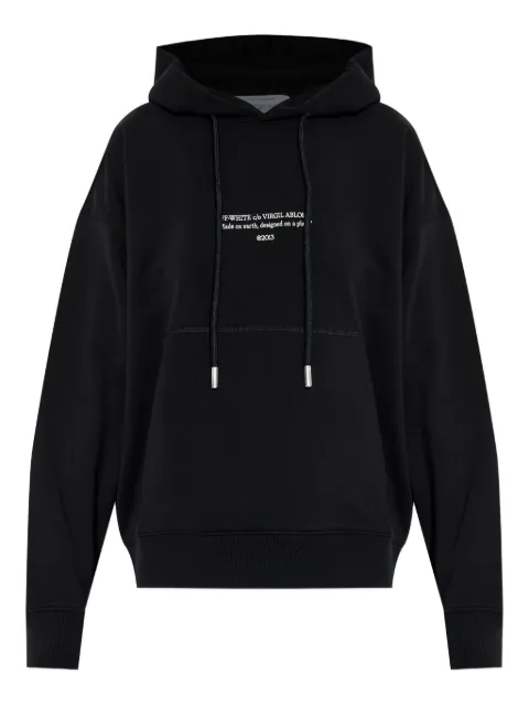 Off-White hoodie à détail de logo