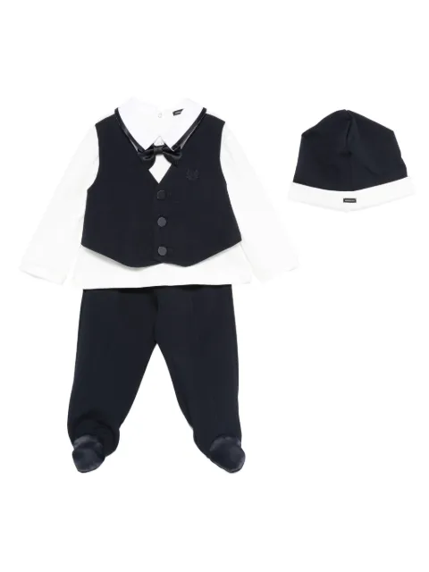 Monnalisa cotton babygrow set