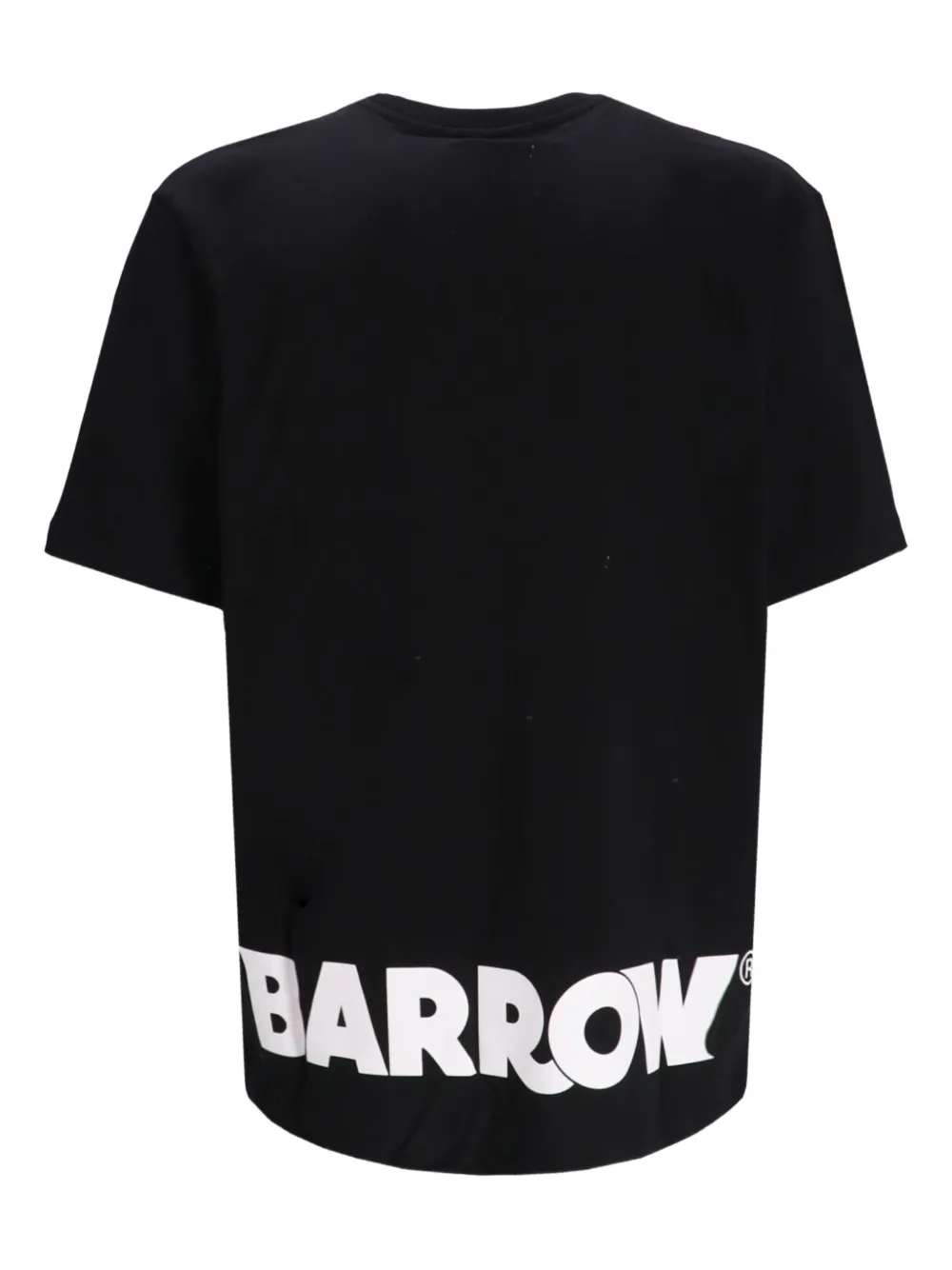 BARROW logo-print cotton T-shirt - Zwart