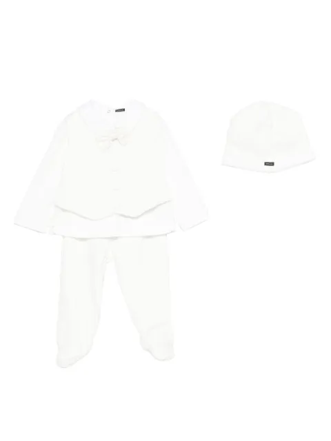 Monnalisa cotton babygrow set
