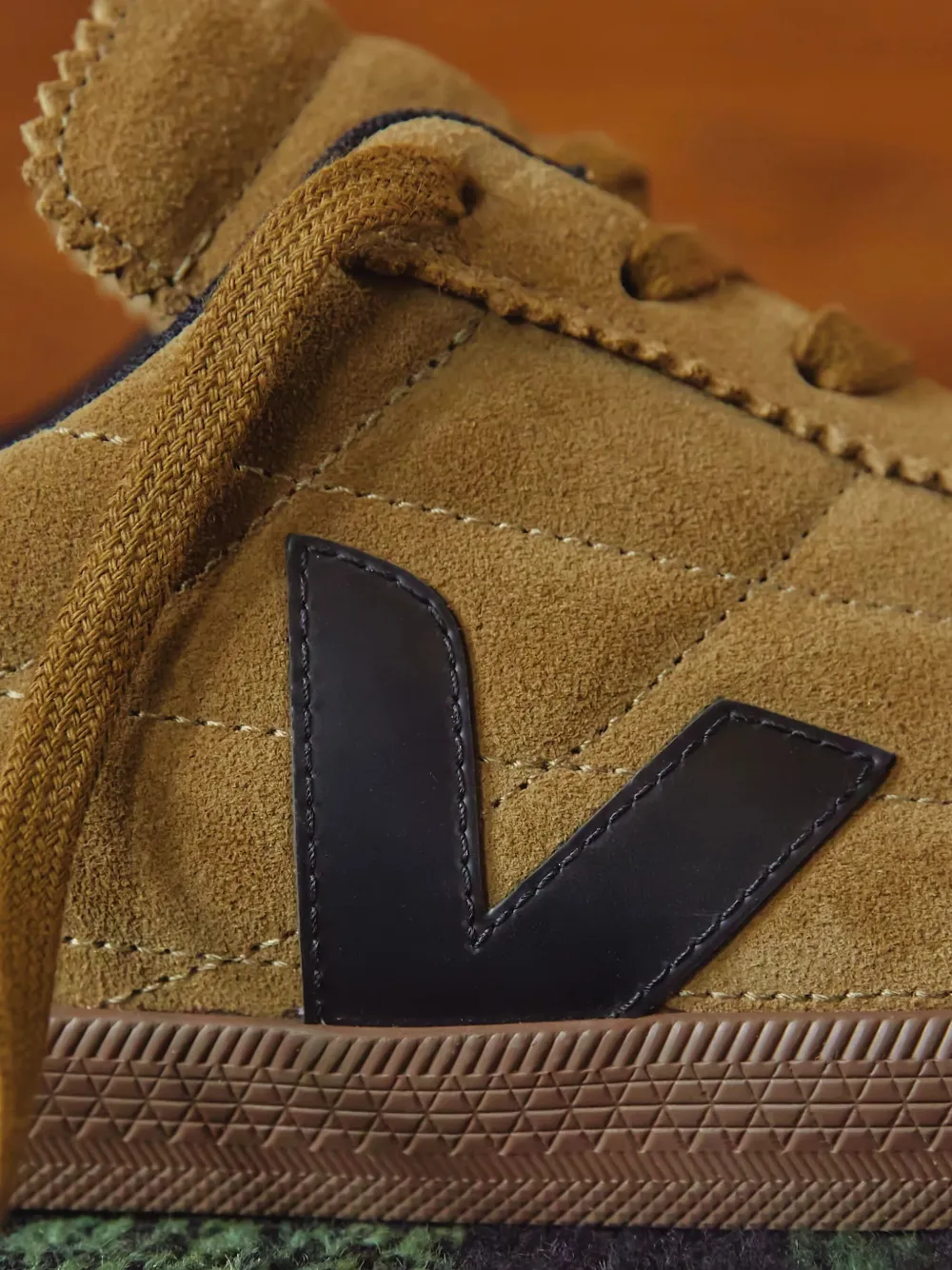 VEJA Panenka suede sneakers Neutrals