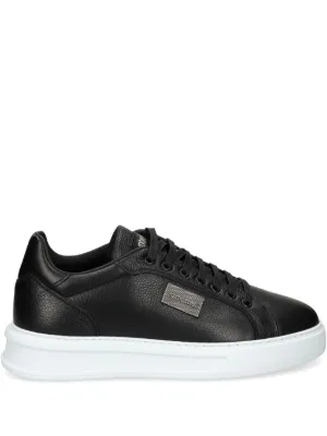 Roberto Cavalli logo-plaque Trainers | Black | FARFETCH