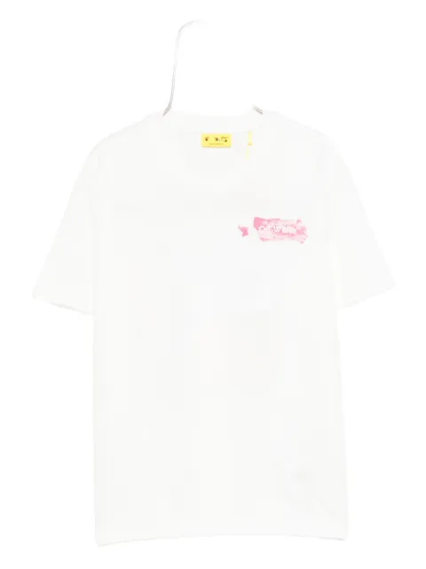Off-White paint graphic T-shirt