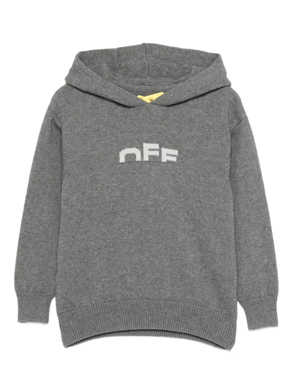 Off-White Kids ロゴ パーカー - グレー Off-White Kids ロゴ パーカー - グレー