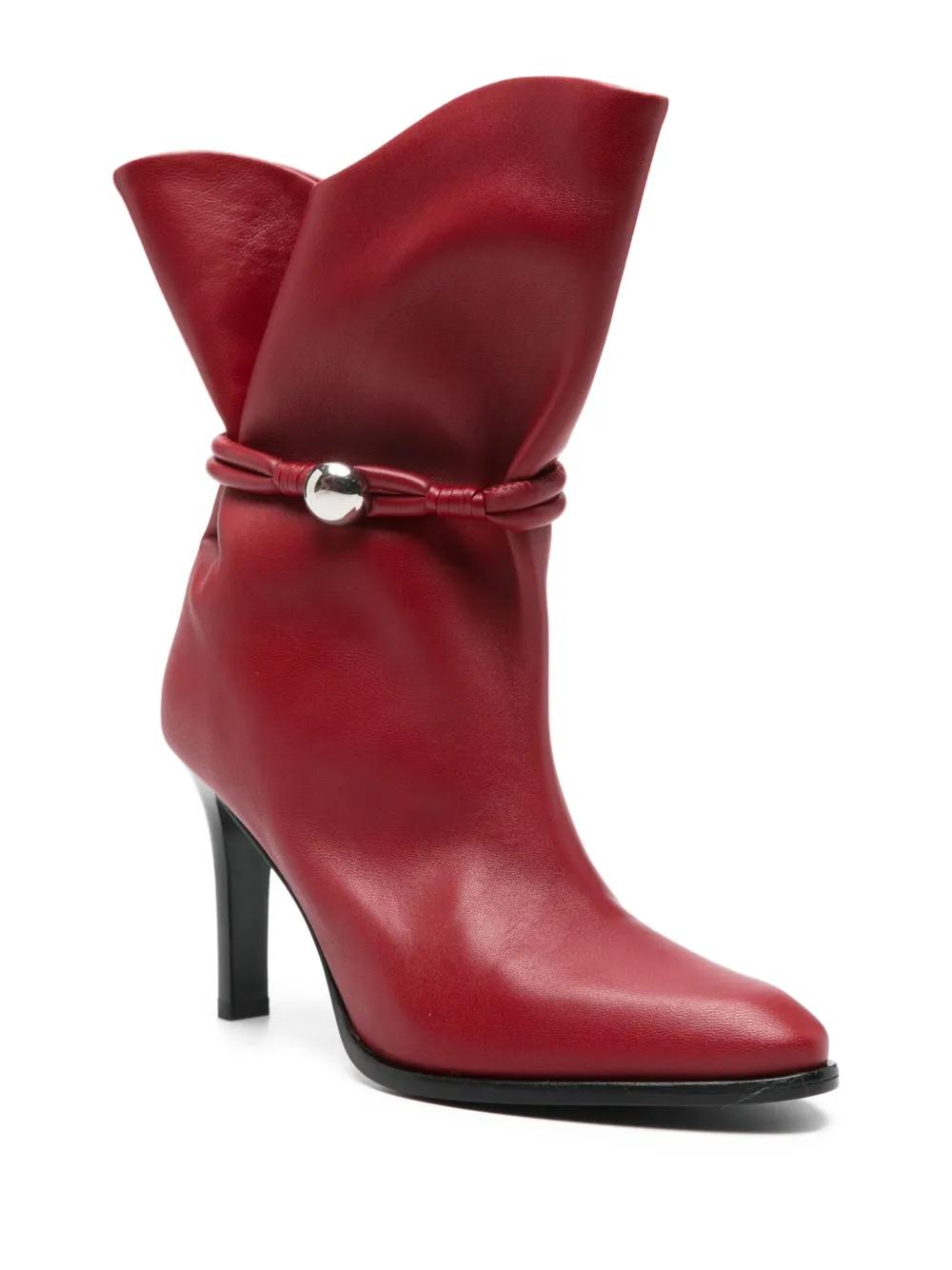 ISABEL MARANT 90mm Lolya leather boots | Ankle Boots | Image 2