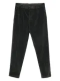 Peserico pleated corduroy pants - Black