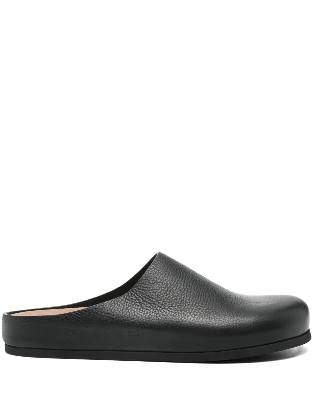 Common Projects Round-toe Mules In Animal Print