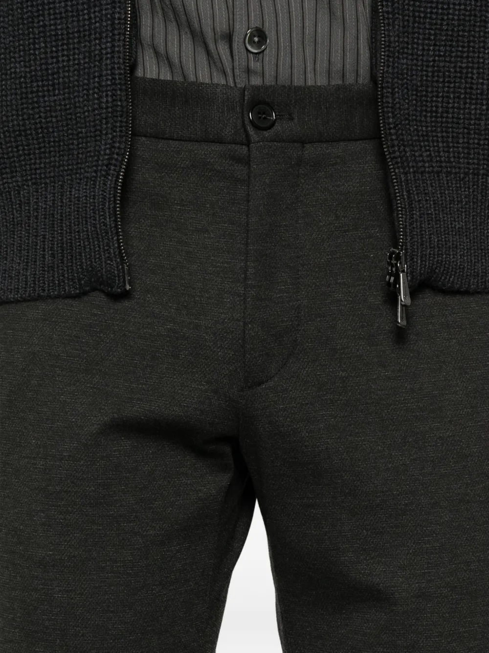 Incotex Trainingsbroek met elastische tailleband Grijs