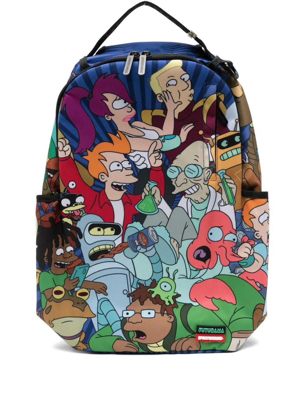 sprayground kid Futurama backpack - Blu