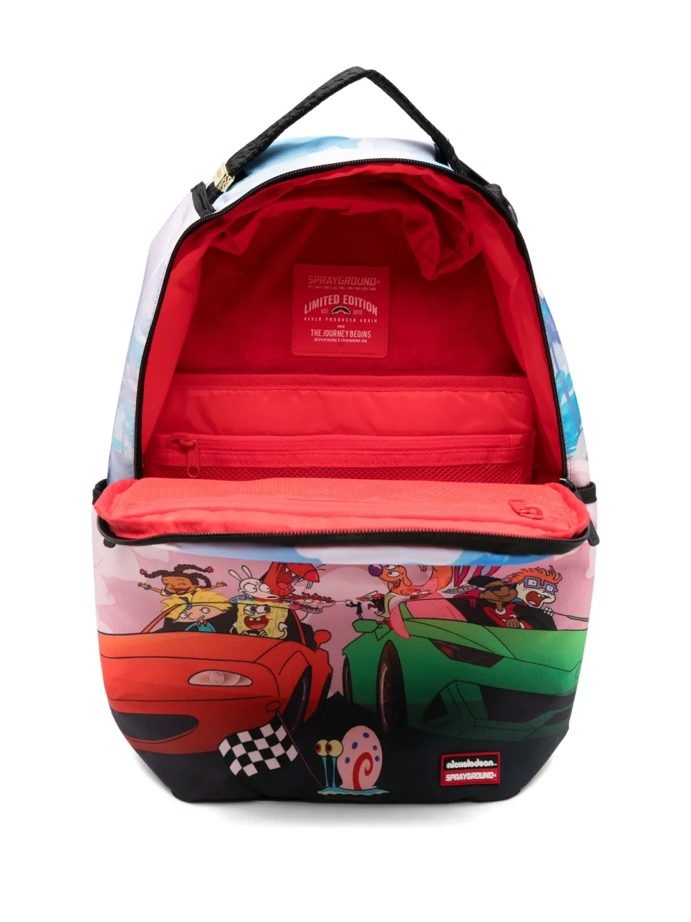 Sprayground Kid 90's Nick Toon Racer バックパック | ブルー