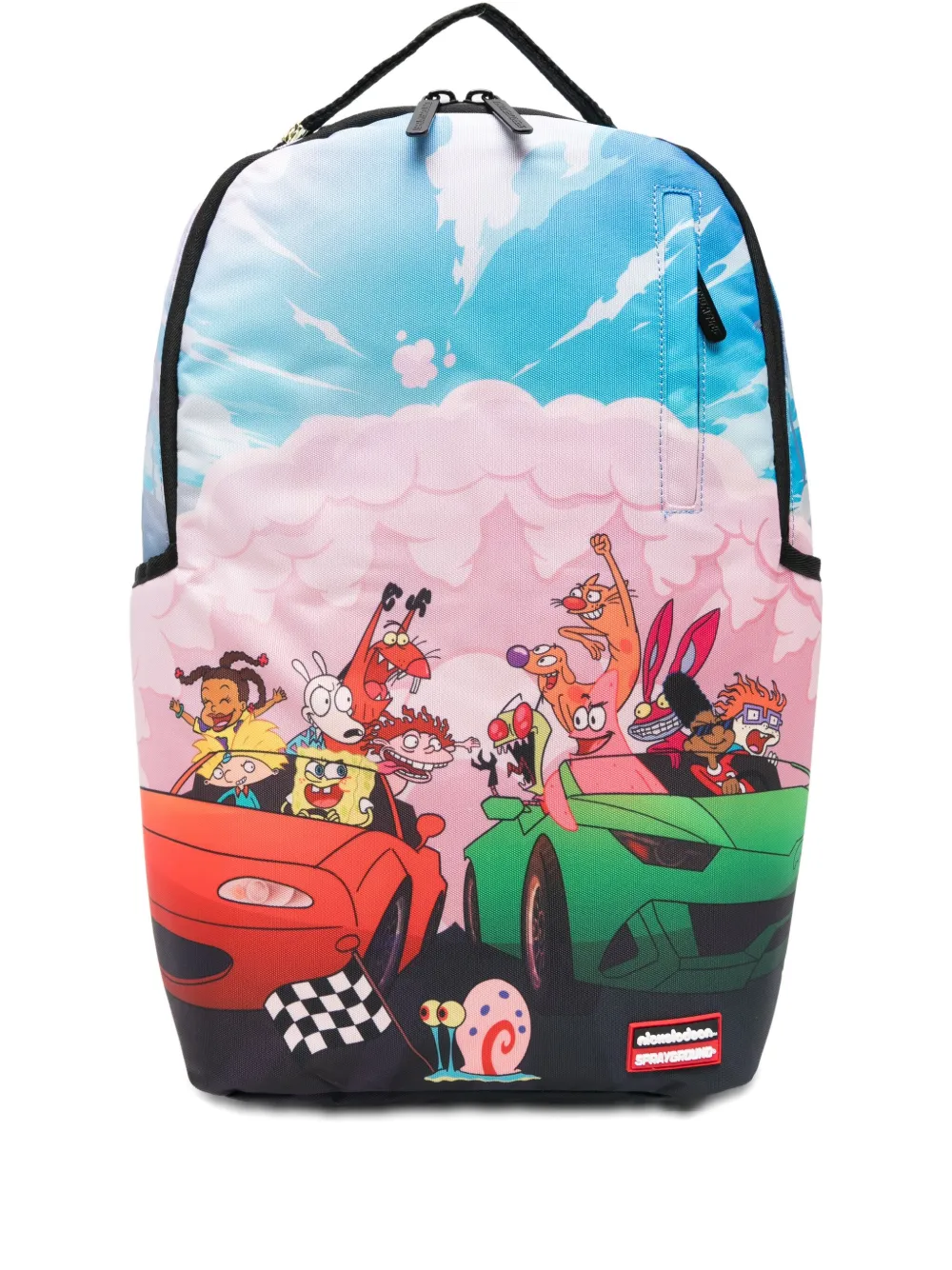 sprayground kid 90's Nick Toon Racer backpack - Blau