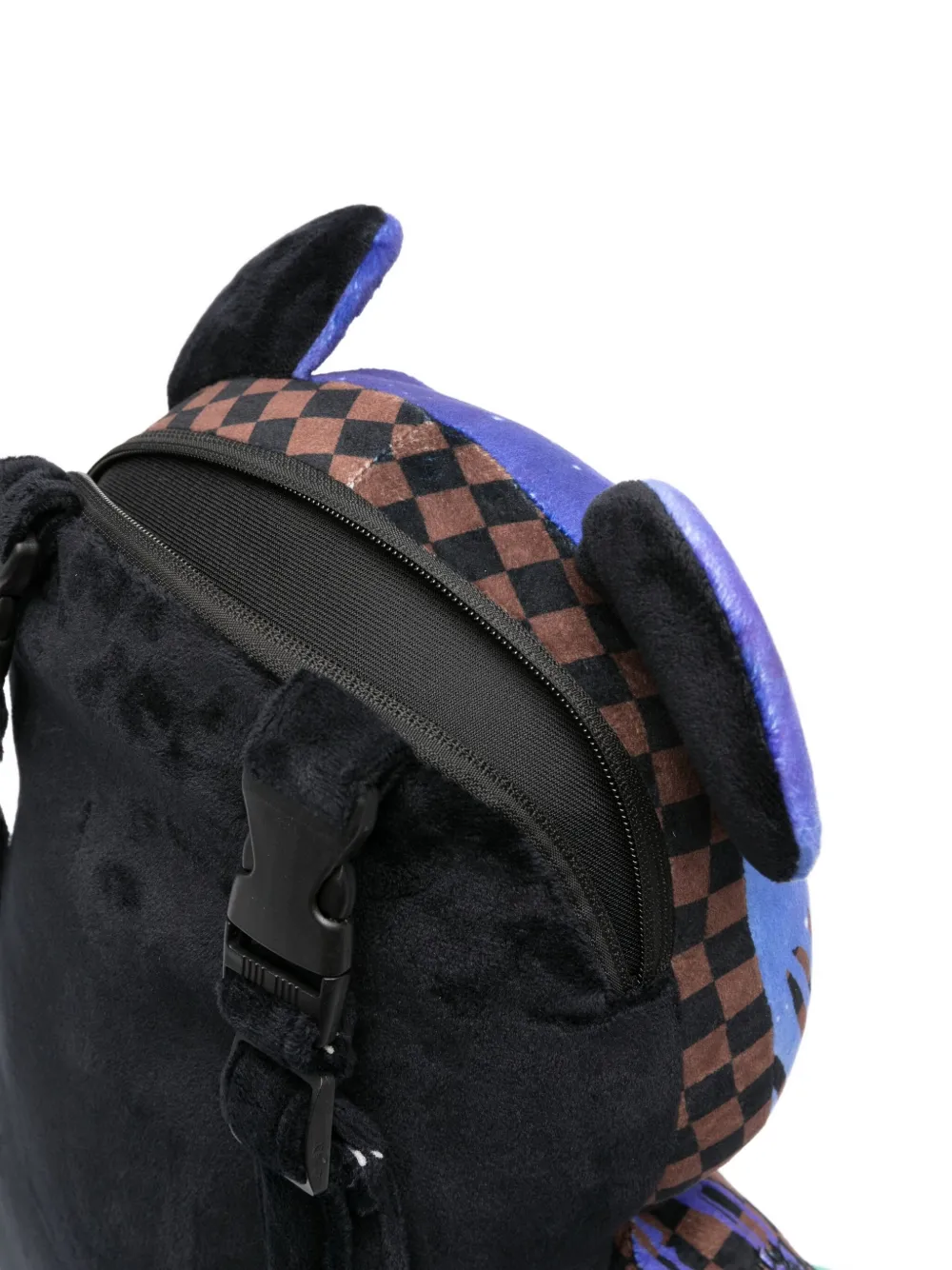 Sprayground Lost In Space Drip Moneybear Teddy Bear Backpack In Brown