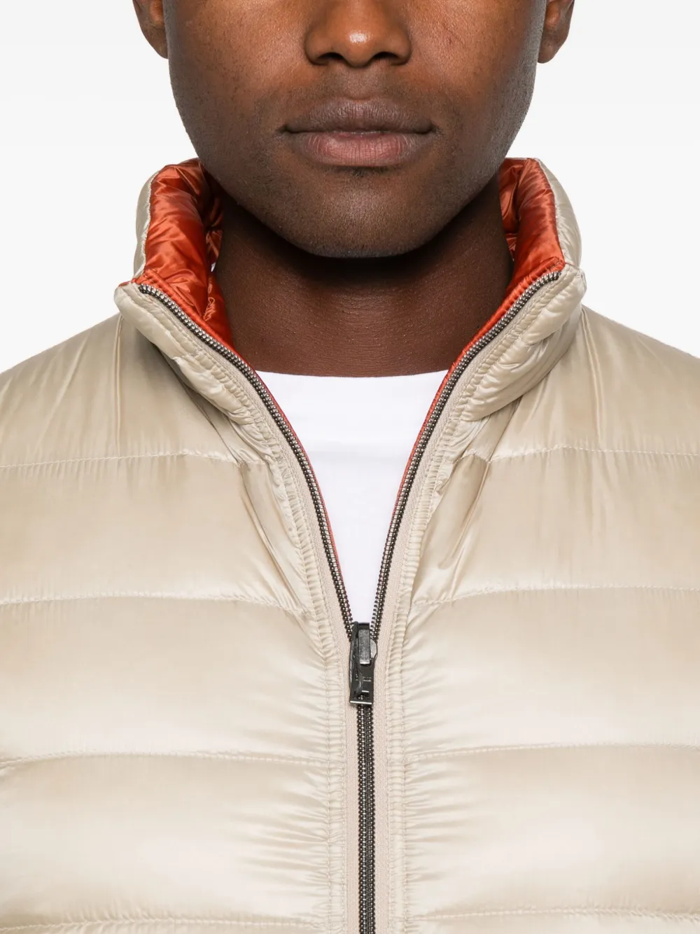 Herno Gewatteerde bodywarmer Beige