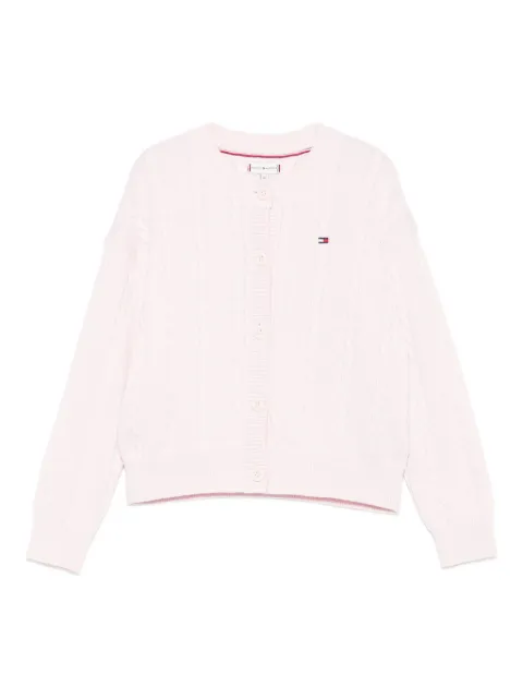 Tommy Hilfiger Junior cable-knit cardigan
