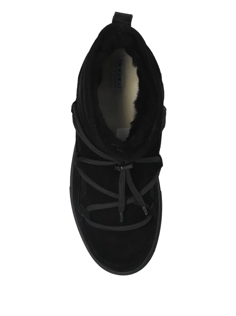 Inuikii Classic Low Lace-up Boots In Black