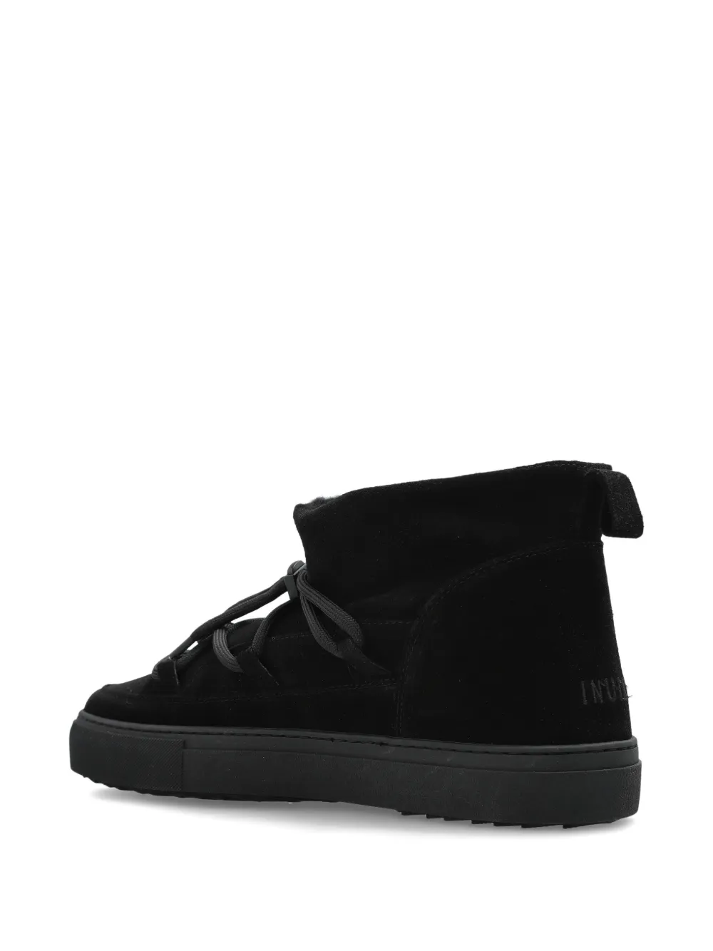 Inuikii Classic Low Lace-up Boots In Black