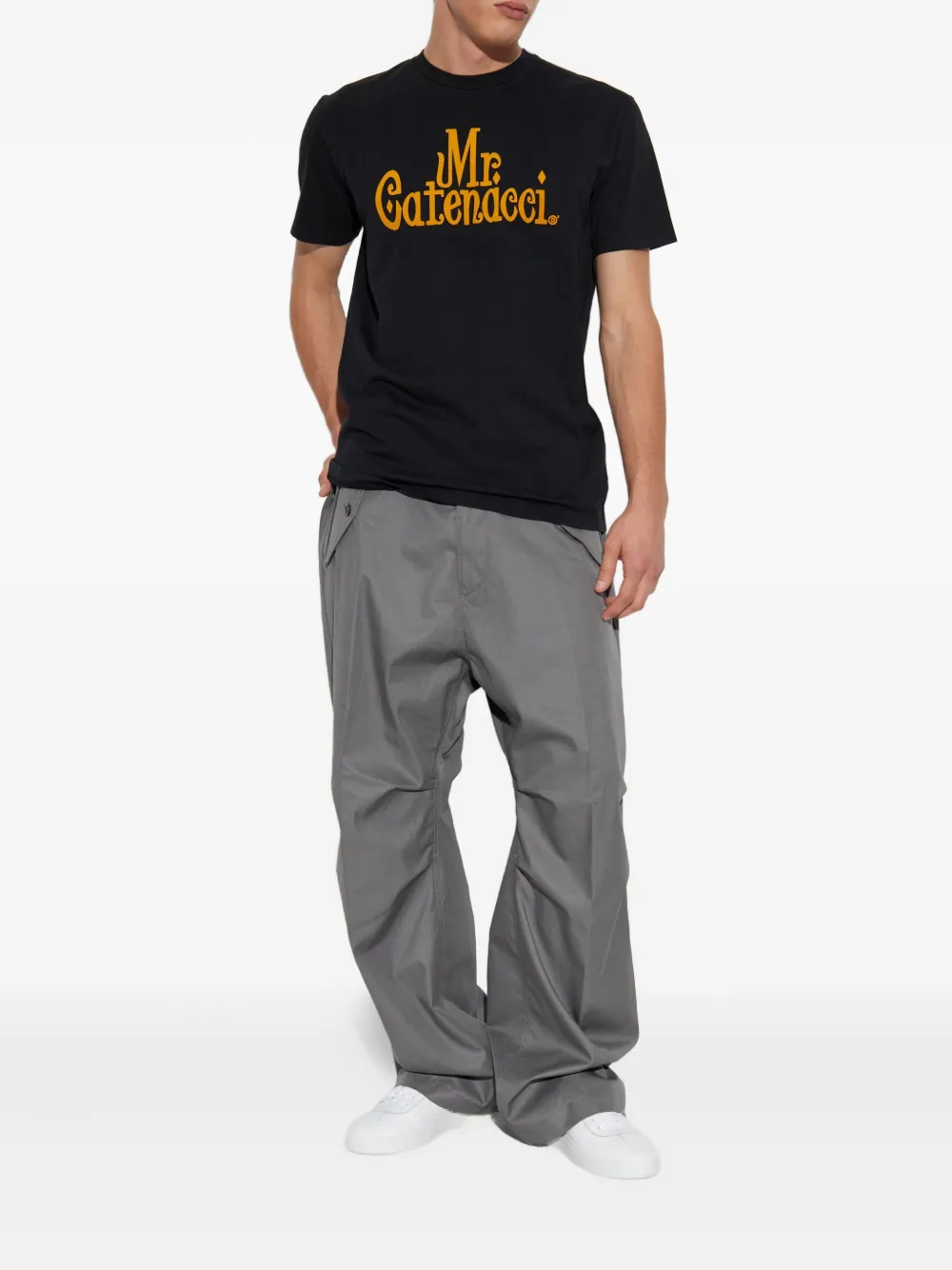 DSQUARED2 text-print T-shirt - Zwart