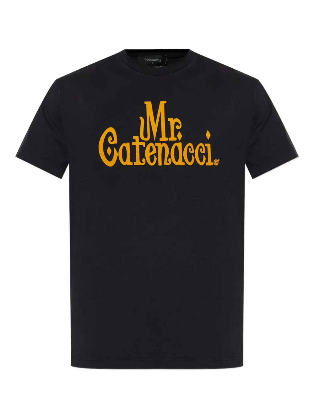 DSQUARED2 text-print T-shirt | Black | Image 1