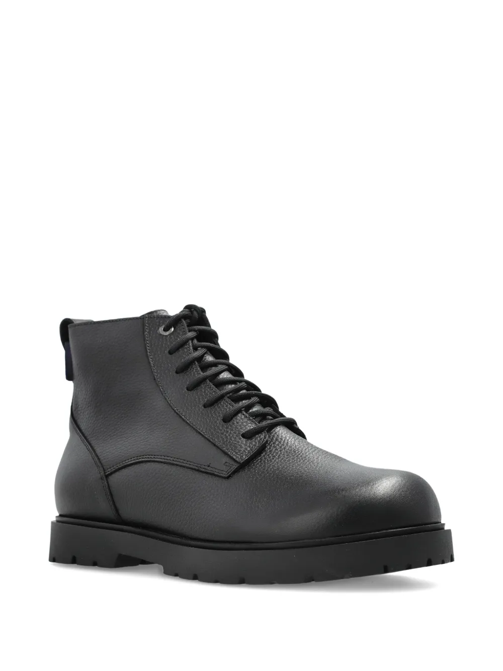 Birkenstock Highwood lace-up leather boots Black