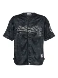 A BATHING APE® Camo Stripe baseball shirt - Black