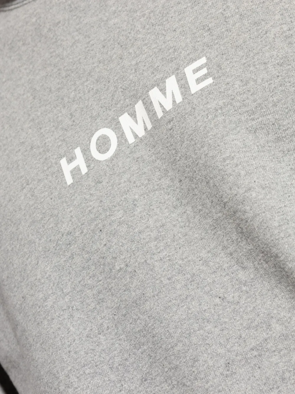 Comme des Garçons Homme Sweater met ronde hals Grijs