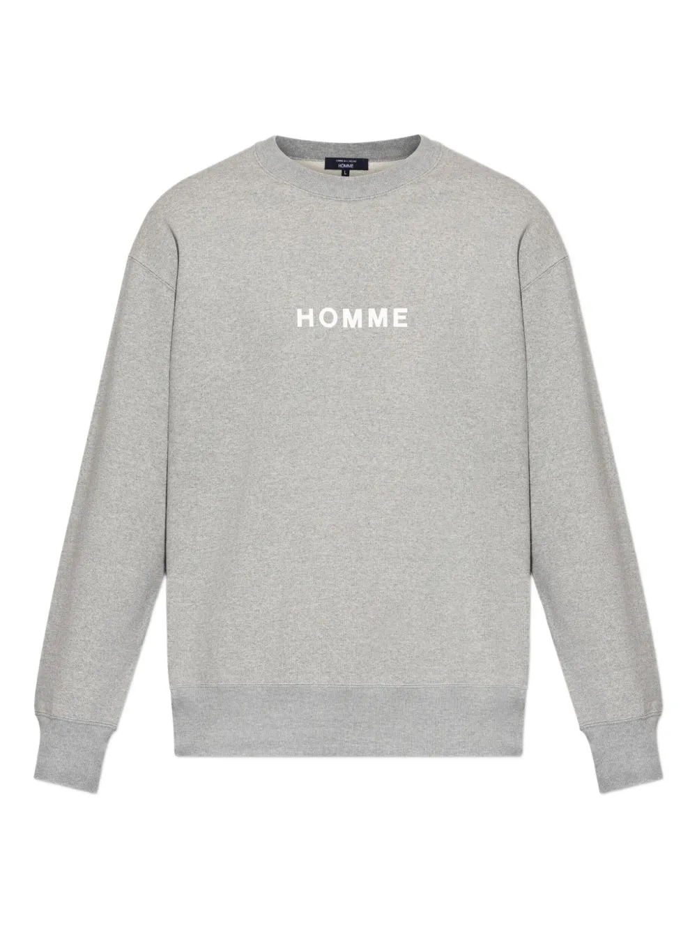 Comme des Garçons Homme crew-neck sweatshirt | Grey | Image 1