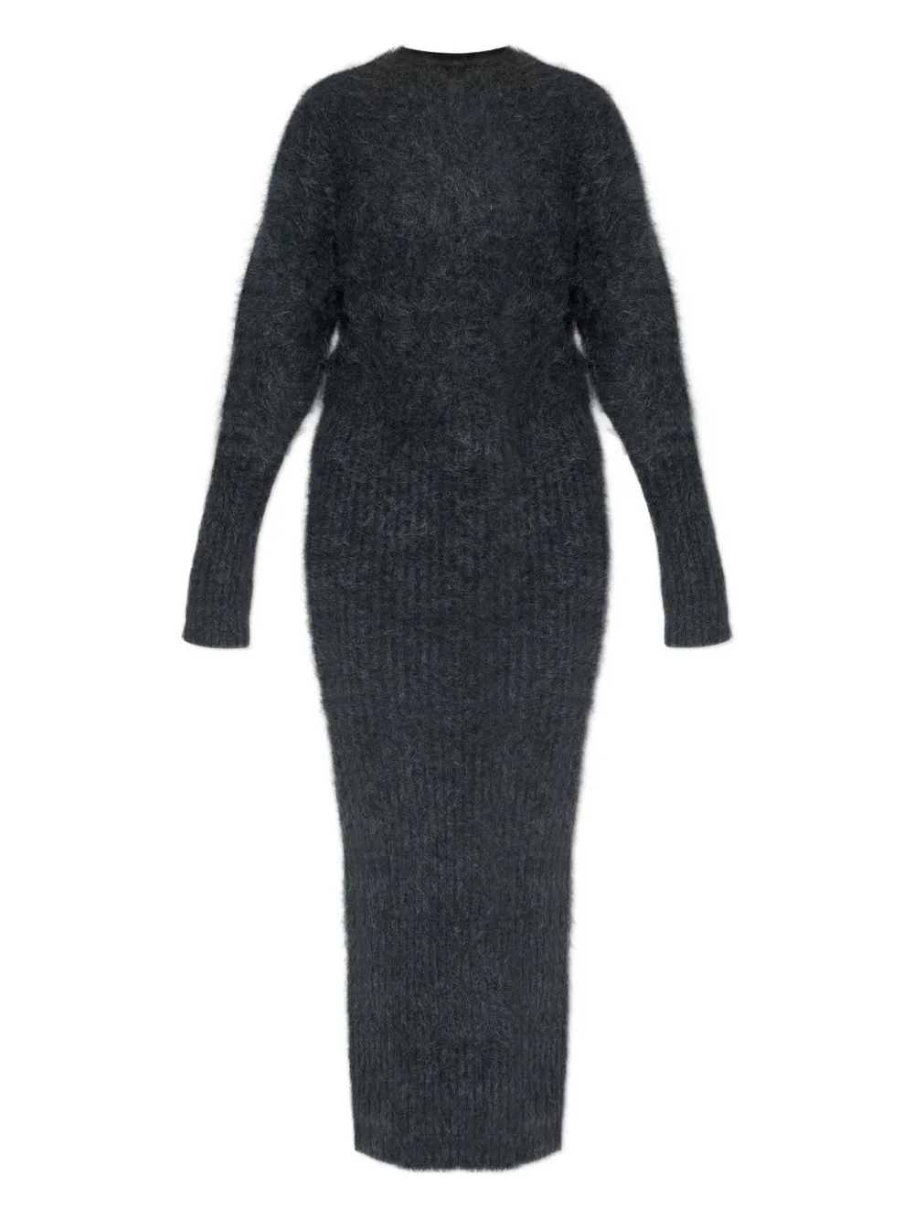By Malene Birger Mohair Maxi Dress In Gray