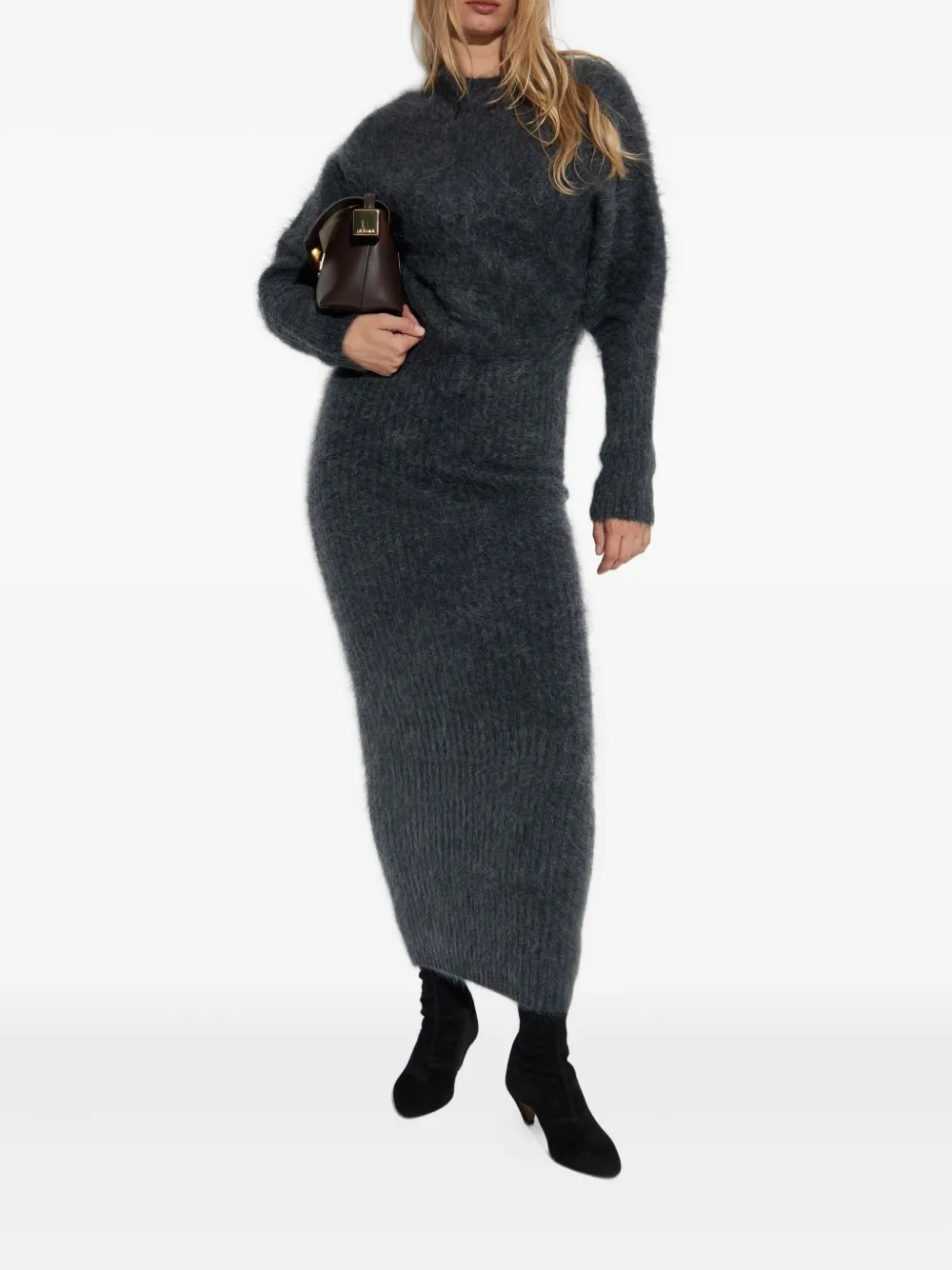 By Malene Birger mohair maxi dress - Grijs
