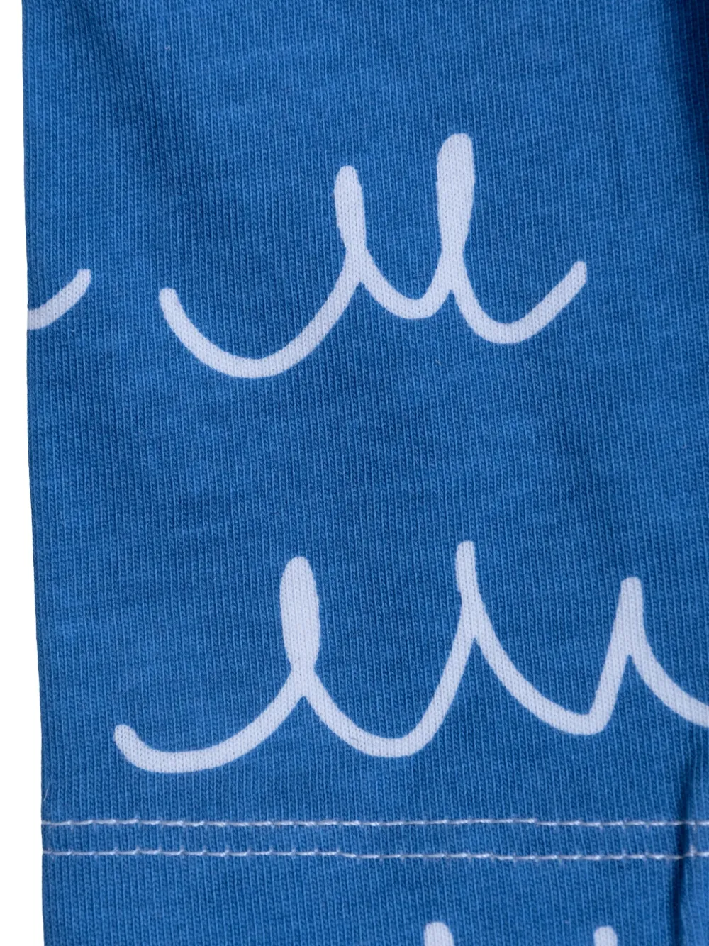 Stella McCartney Kids T-shirt met monsterprint Blauw