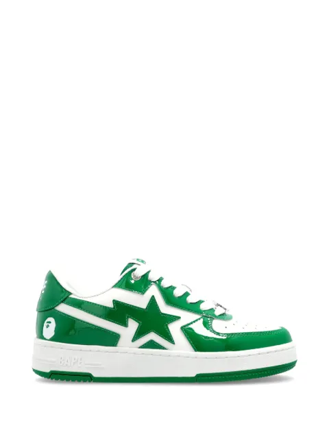 A BATHING APE® zapatillas de piel con paneles de estrella