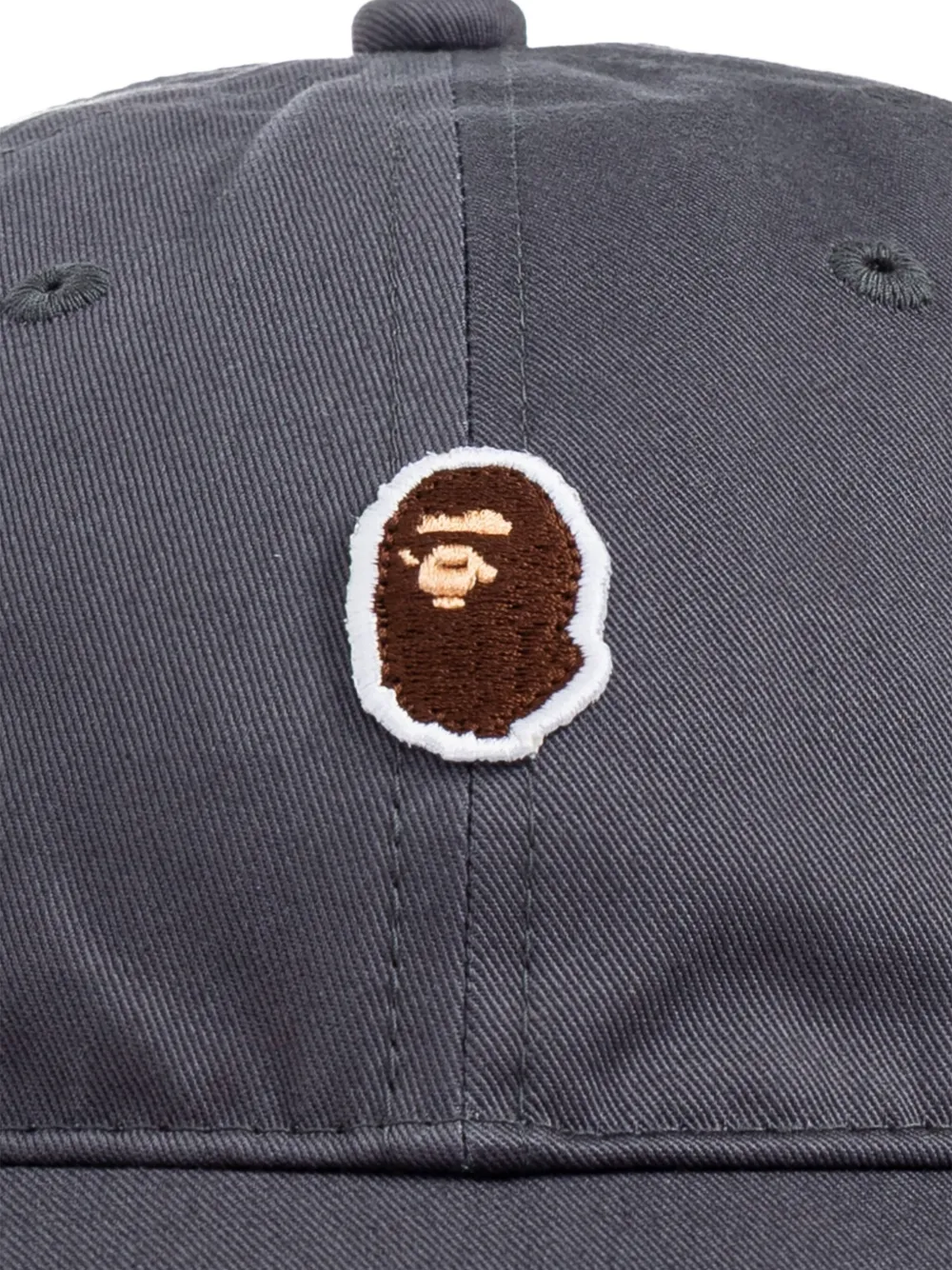 A Bathing Ape Ape Head Cap In Gray