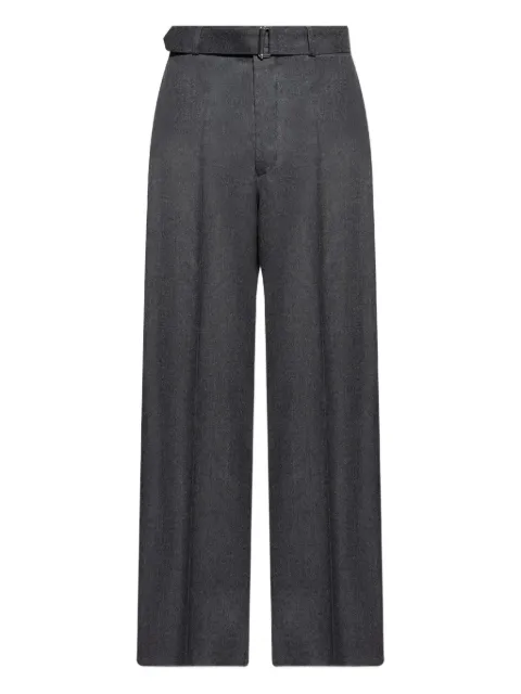 Officine Generale belt-fastening trousers