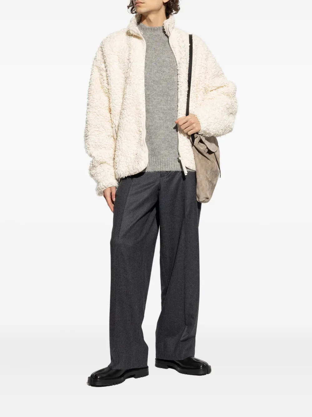 Officine Generale pantalones con cinturón | Pantalones anchos | Image 2