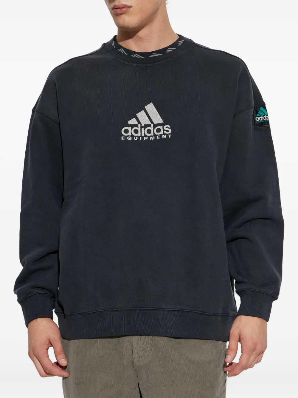adidas Sweater met logopatch Zwart