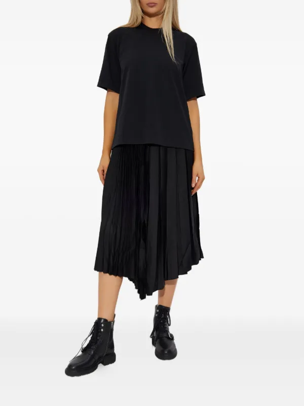 AllSaints Jax 2-in-1 Midi Dress | Black | FARFETCH