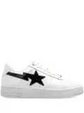A BATHING APE® STA lightning-appliqué sneakers - White