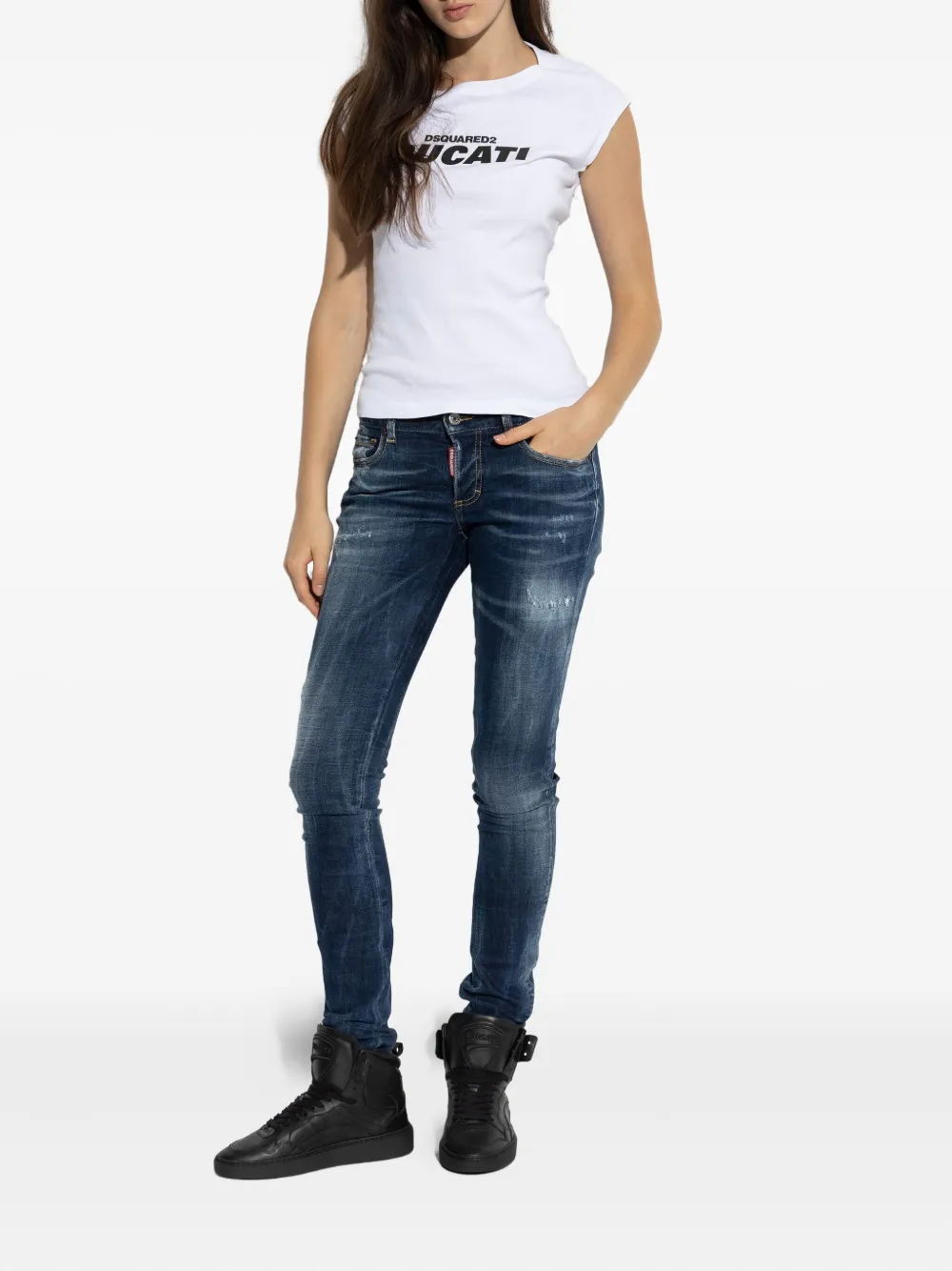 DSQUARED2 playera manga corta en colaboración con Ducati | Playeras y jerséis | Image 2
