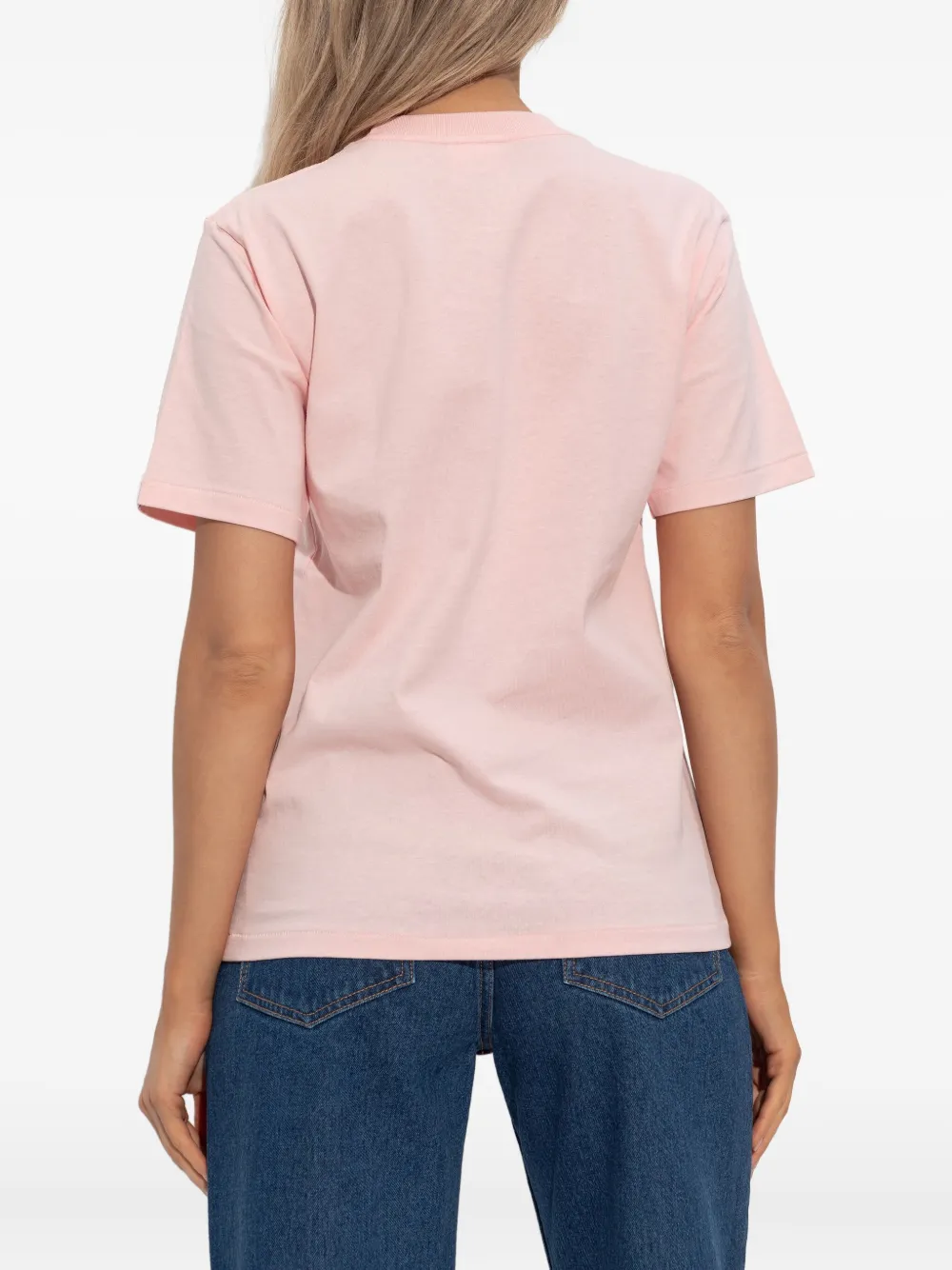 A Bathing Ape Ape Head T-shirt In Pink
