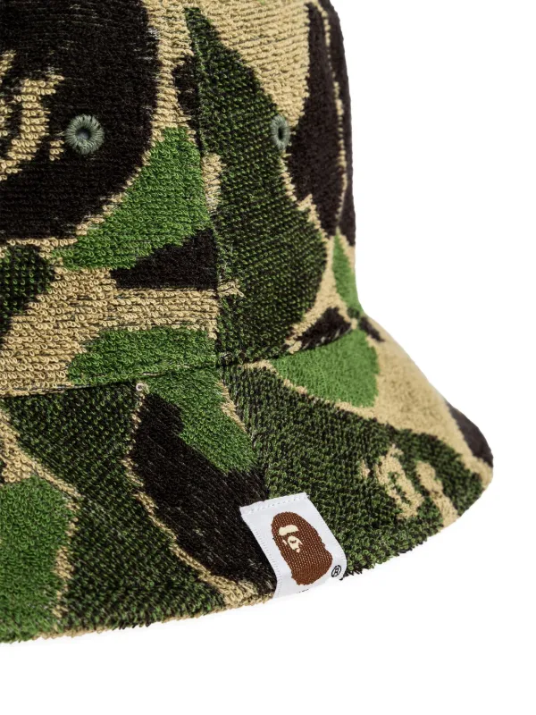 A BATHING APE® Ape Head バケットハット | グリーン | FARFETCH JP