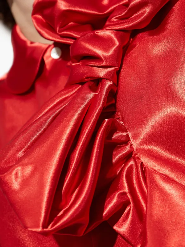 Comme Des Garçons Comme Des Garçons リボンディテール ブラウス