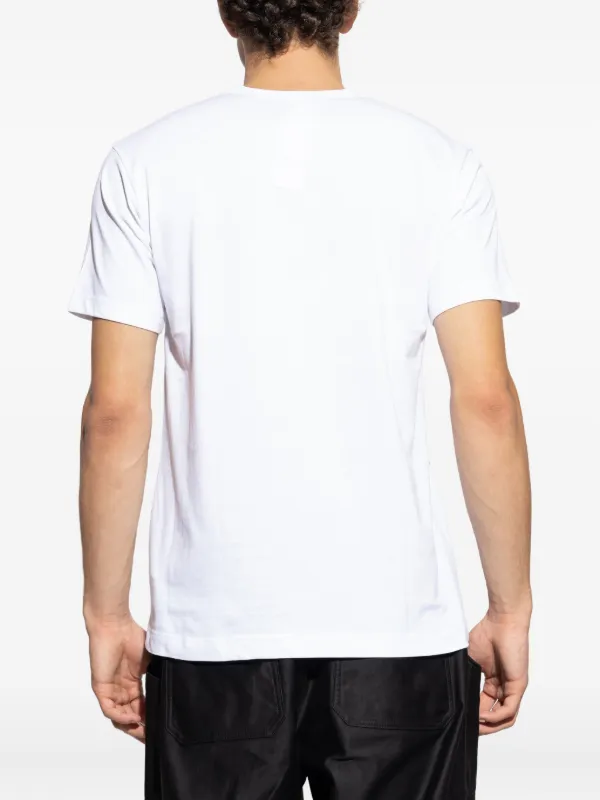 Comme Des Garçons Shirt graphic-print T-shirt | White | FARFETCH